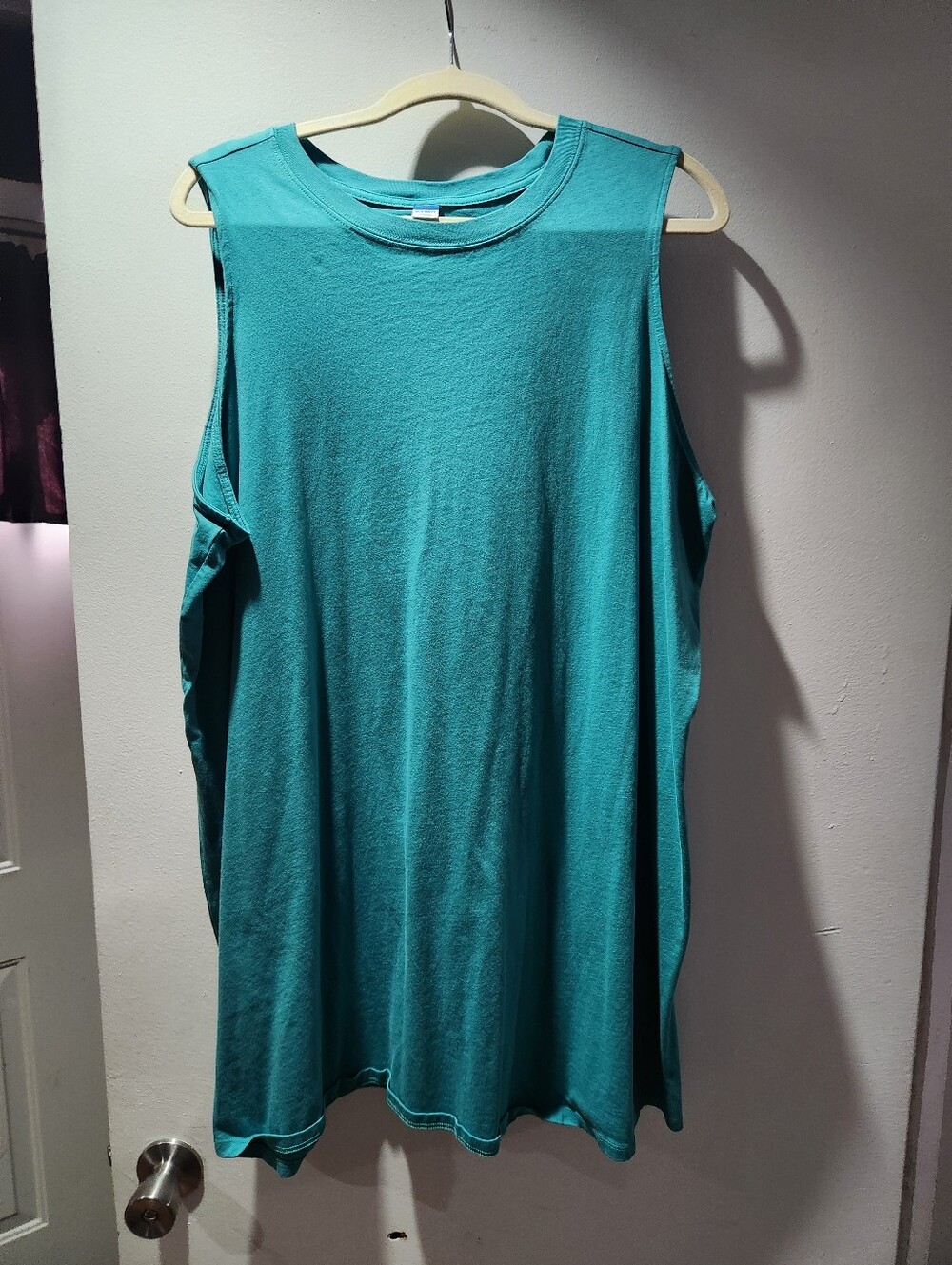 Sleeveless Teal Women's Tank Dress